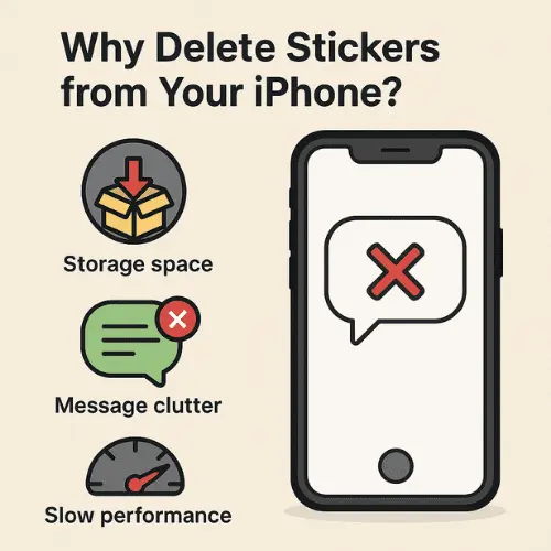 How to Delete Stickers on iPhone