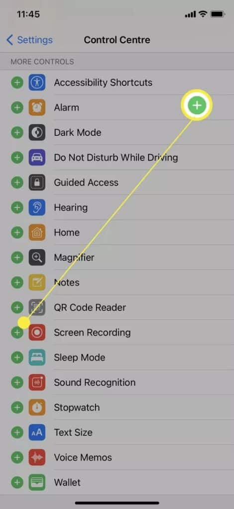 how to screen record on iphone 1