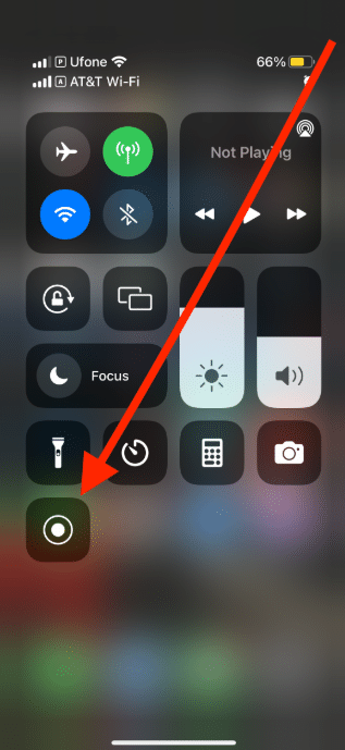 how to screen record on iphone 3