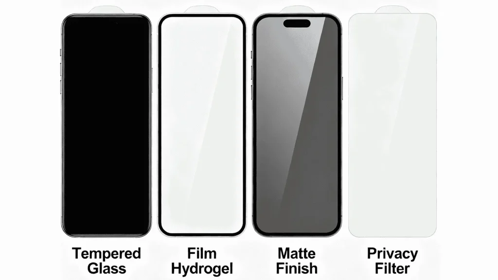 iphone 13 mini screen protector
Types of Screen Protectors Explained