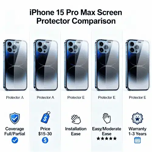 Top 5 Best Iphone 15 Pro Max Screen Protectors (2025 Buying Guide)