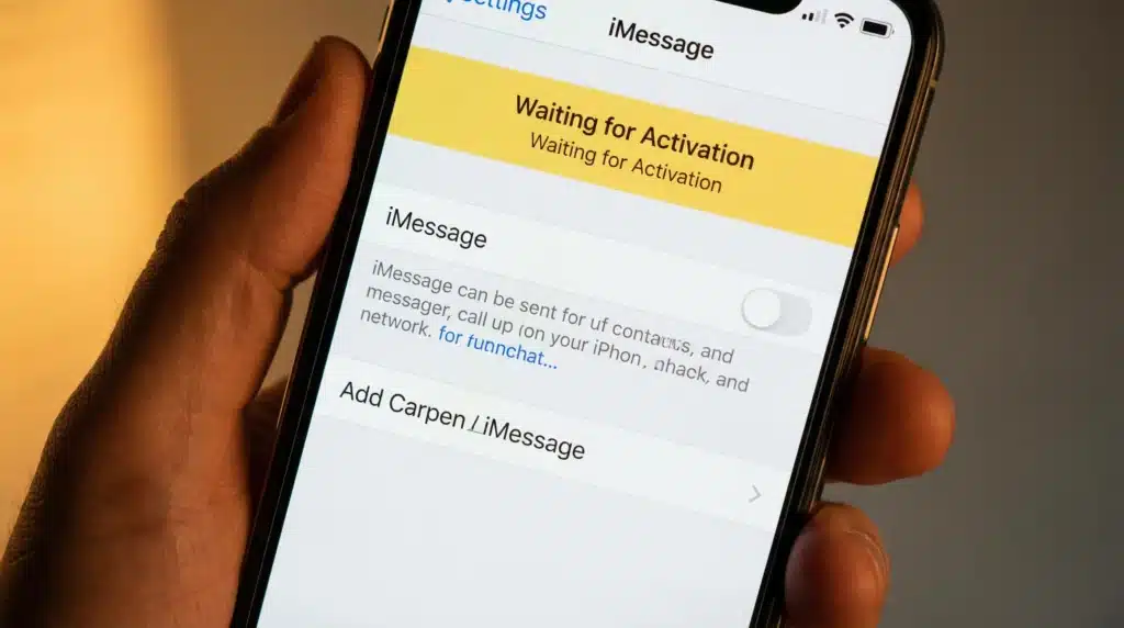 how to enable imessage on iphone